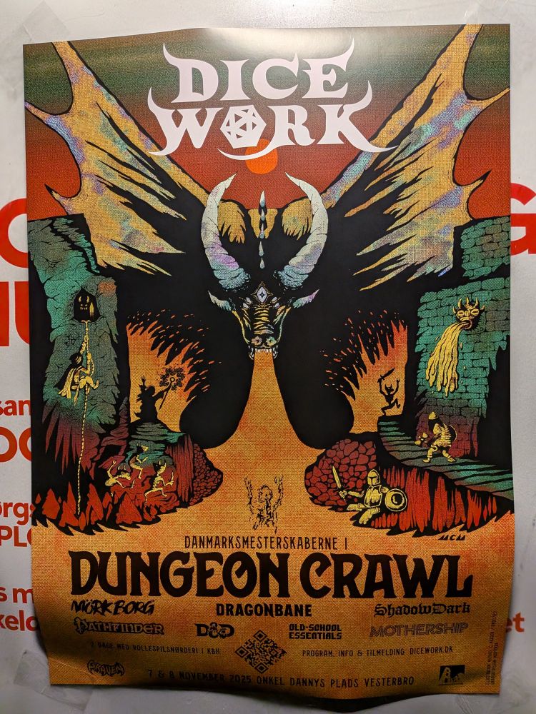 Plakat for Dicework 