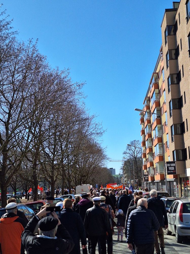 Vappumarssijoita Porissa