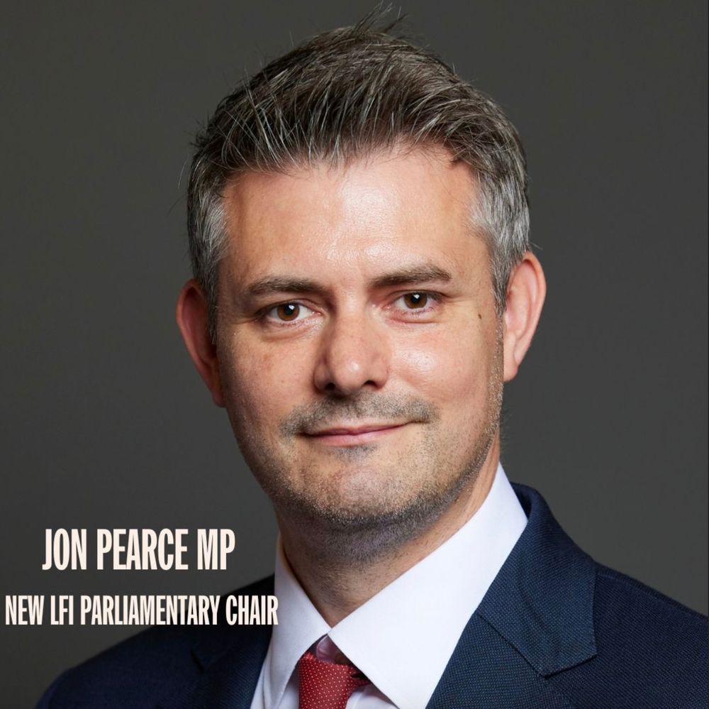 photo of jon pearce 'new LFI parliamentary chair'
