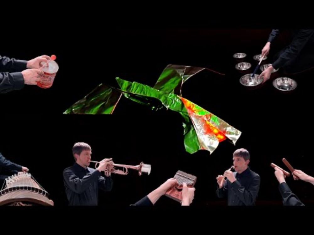 「Di Da Ka」|  MV for multiple instruments and stop motion foil  |  by Scott Jordan