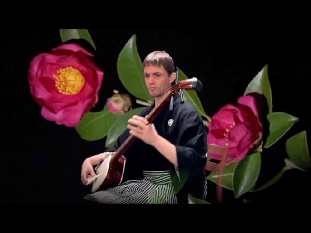 Shamisen with Percussion  |  冬の花 (Winter Blossom)  |  by Scott Jordan