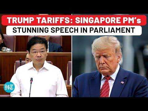 Full: Singapore PM’s Reality Check To Trump Amid Tariff War In Parliament: ‘Just The Beginning Of…’