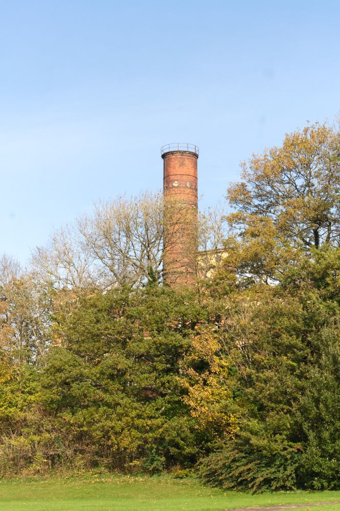 Pagefield Mill Chimney hasn't smoked for 4 decades since the boilers went out for the last time.