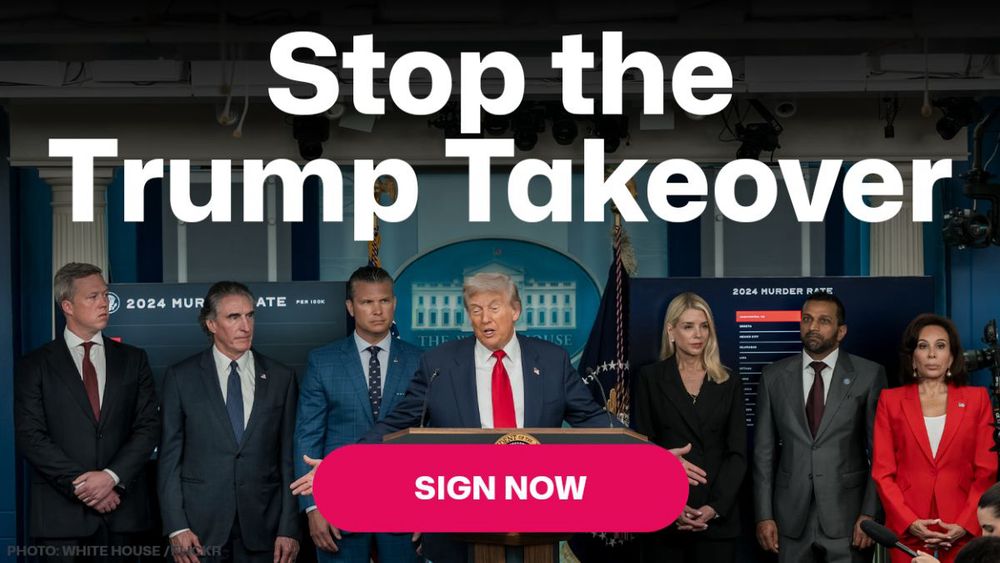 President Trump has used false claims of “rampant violent crime” to try to seize control of Washington, DC’s Metropolitan Police Department – even though the federal government’s own data shows violen...