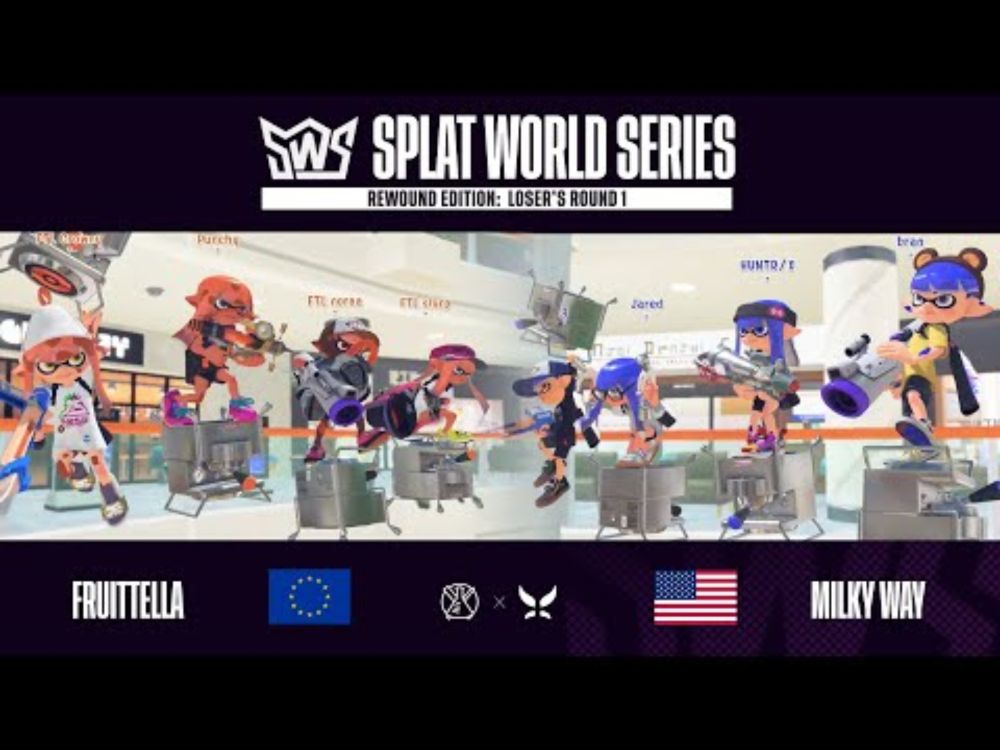 Fruittella v. Milky Way | Loser's Round 1 | Splat World Series: REWOUND