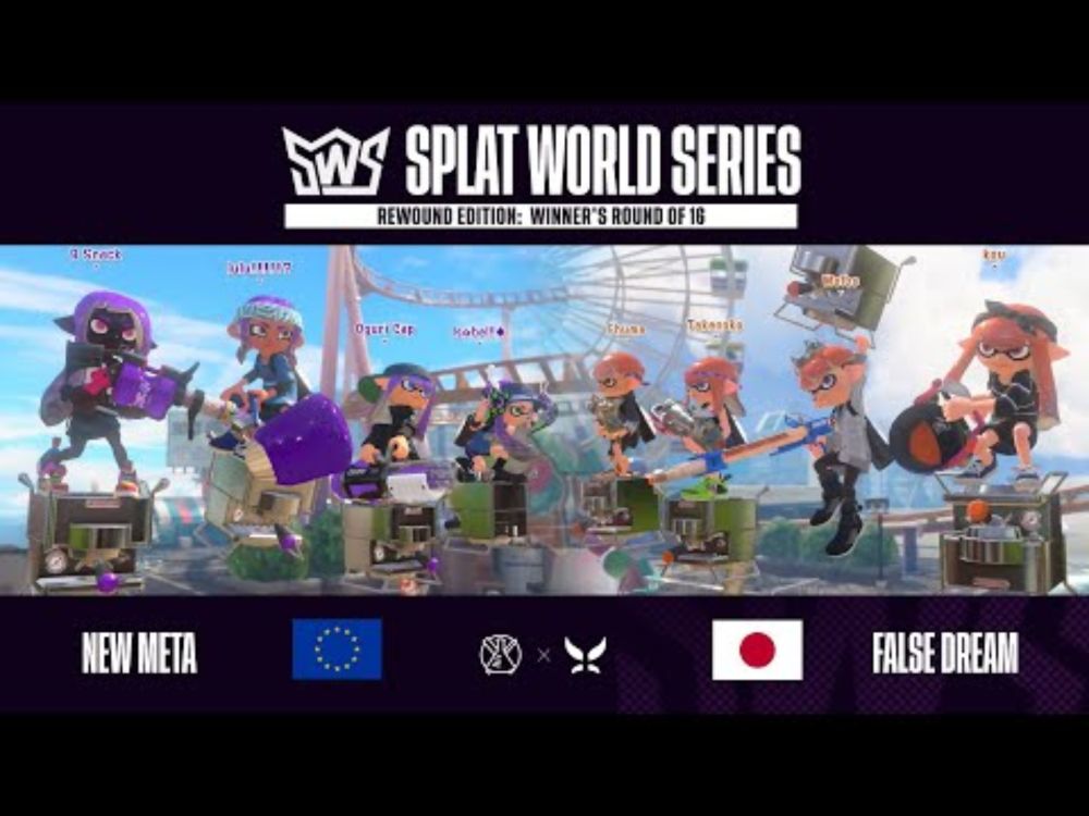 New Meta v. False Dream | Winner's Round of 16 | Splat World Series: REWOUND