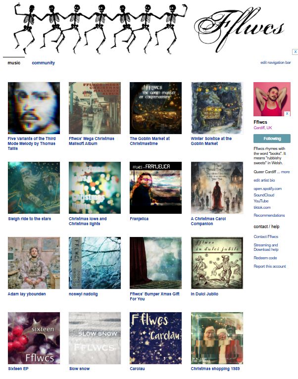 Fflwcs on Bandcamp.