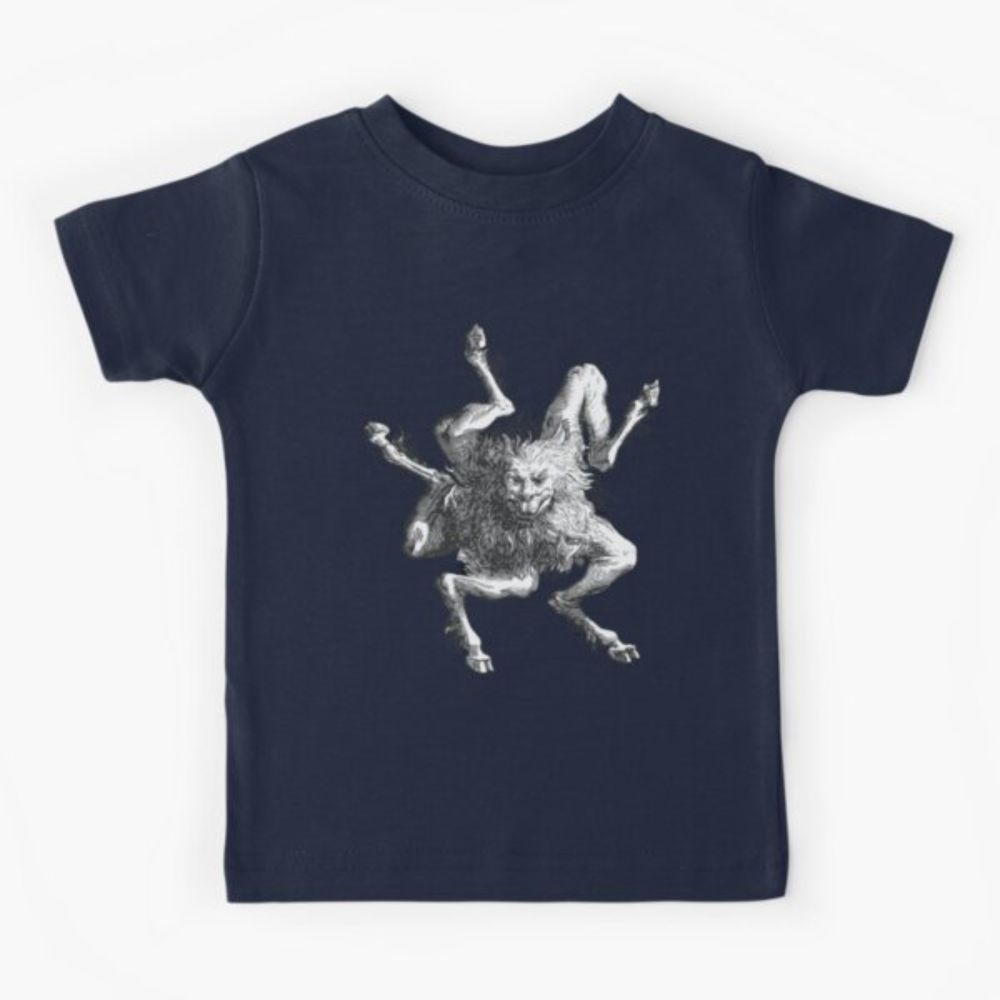 "Demonic Teacher Of Philosophy Logic And Herbalism Cut Out" Kids T-Shirt for Sale by taiche