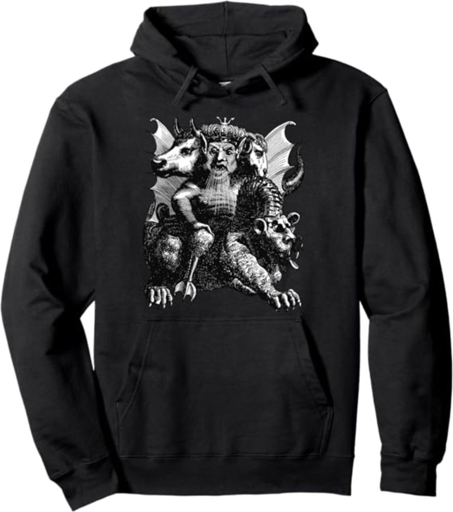 Amazon.com: Asmodeus The Demon Of Lechery And Lust Cut Out Pullover Hoodie : Clothing, Shoes & Jewelry