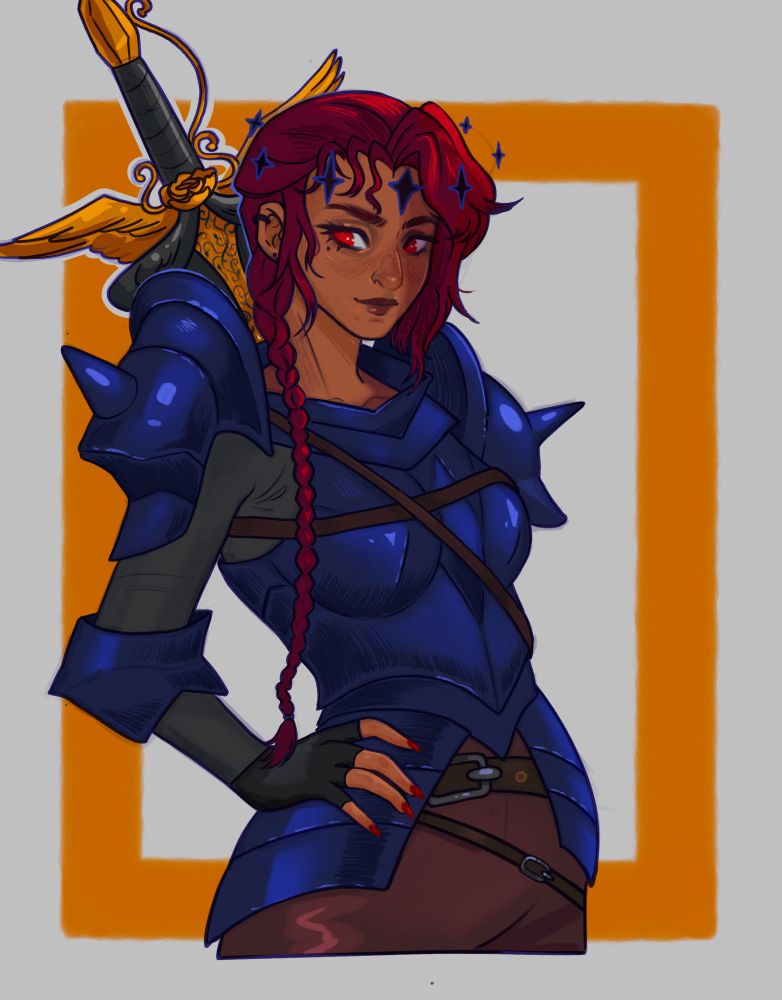 Valerie Vistal - Aasimar Paladin