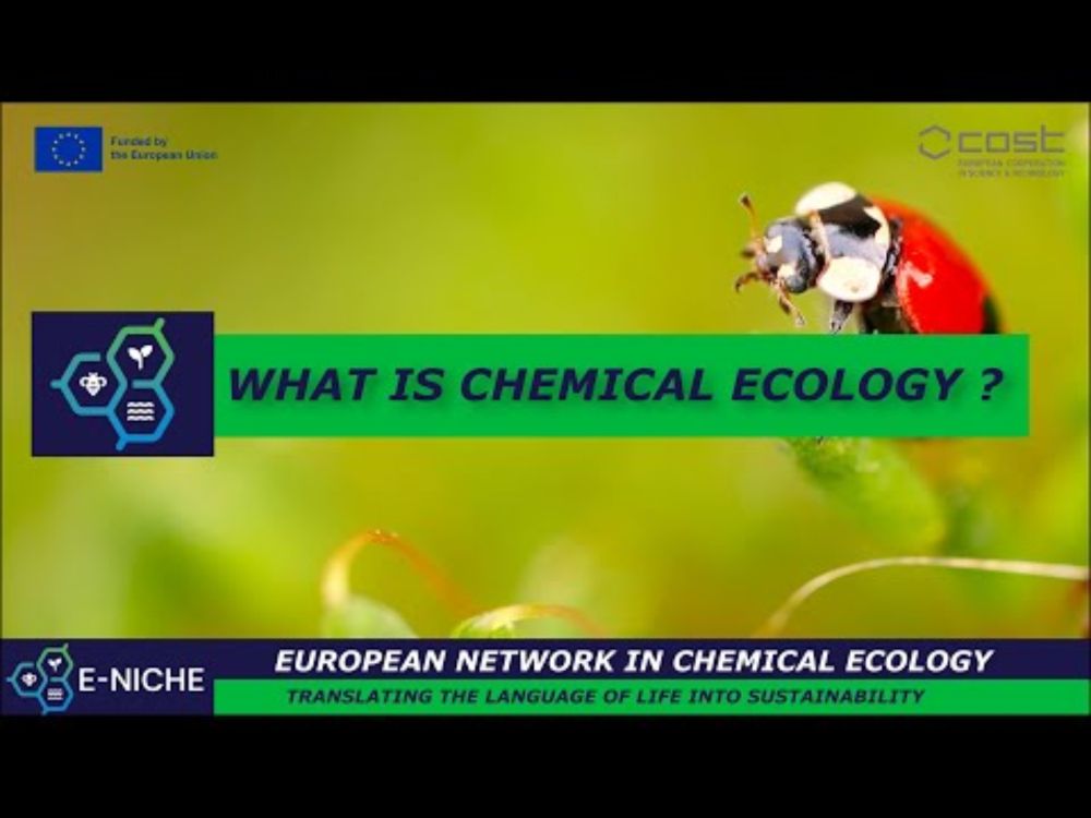 What is Chemical Ecology (and why you should care)