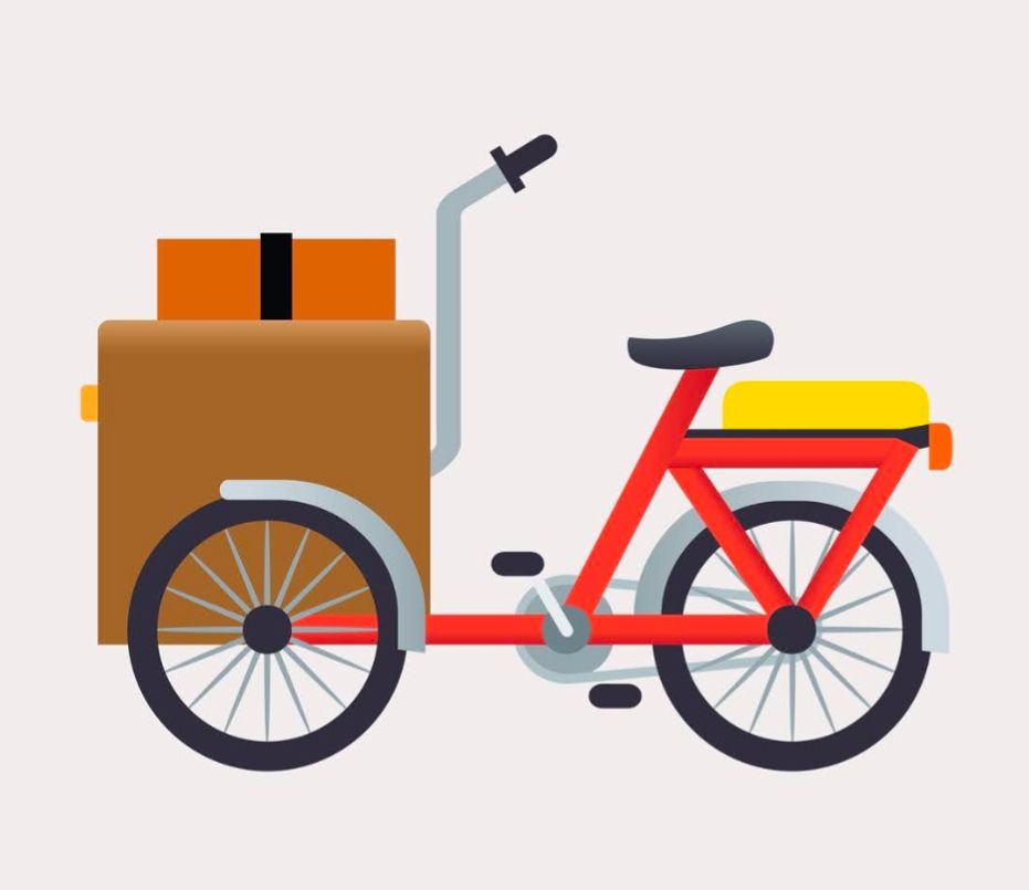 2021 emoji design for cargo bike by Pete Majarich