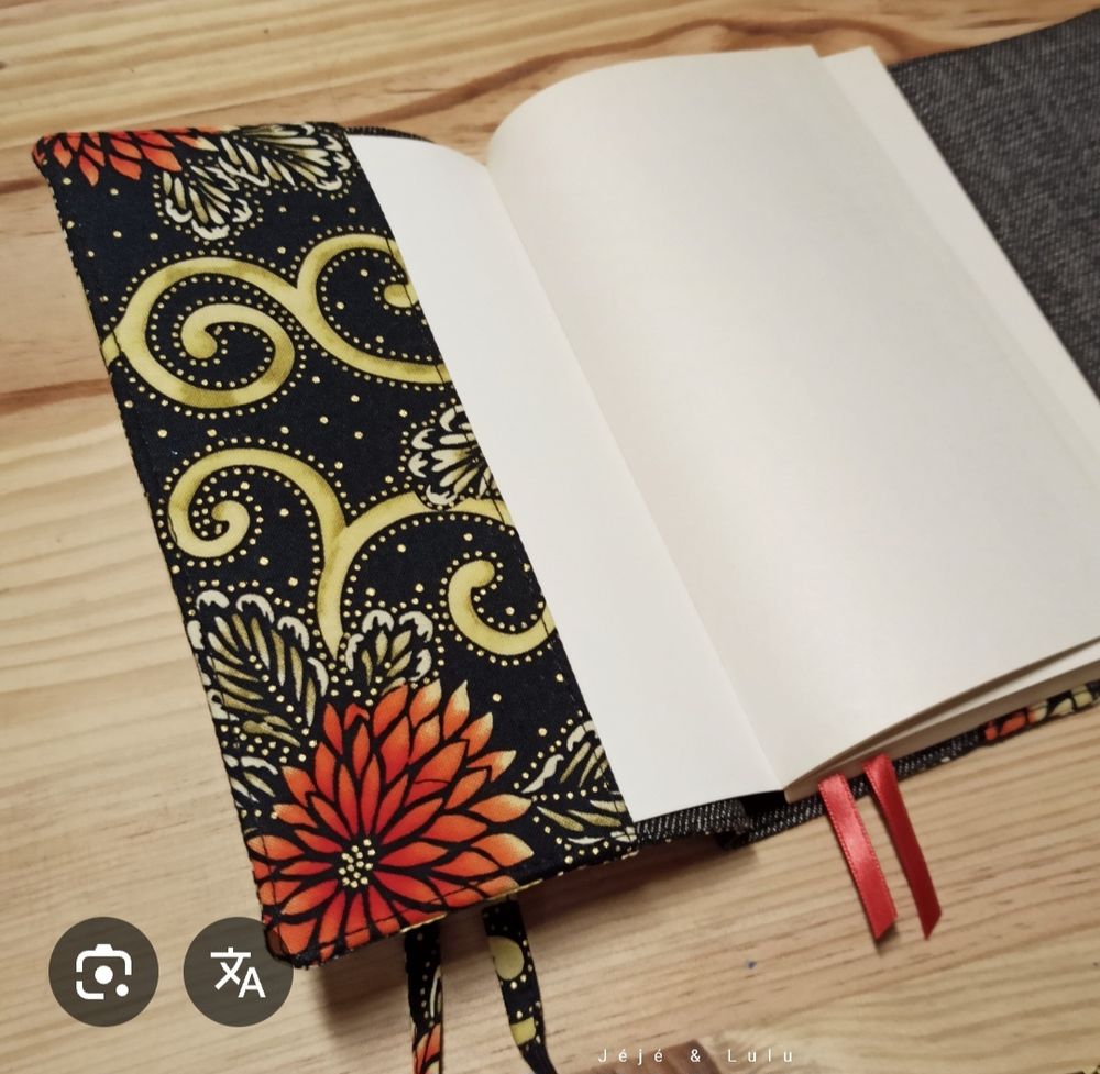 Couvre-livres en tissus