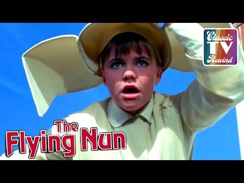 The Flying Nun | Sister Bertrille Takes Her First Flight! | Classic TV Rewind