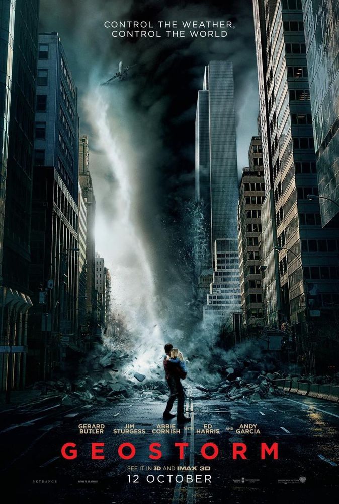 movie poster for Geostorm