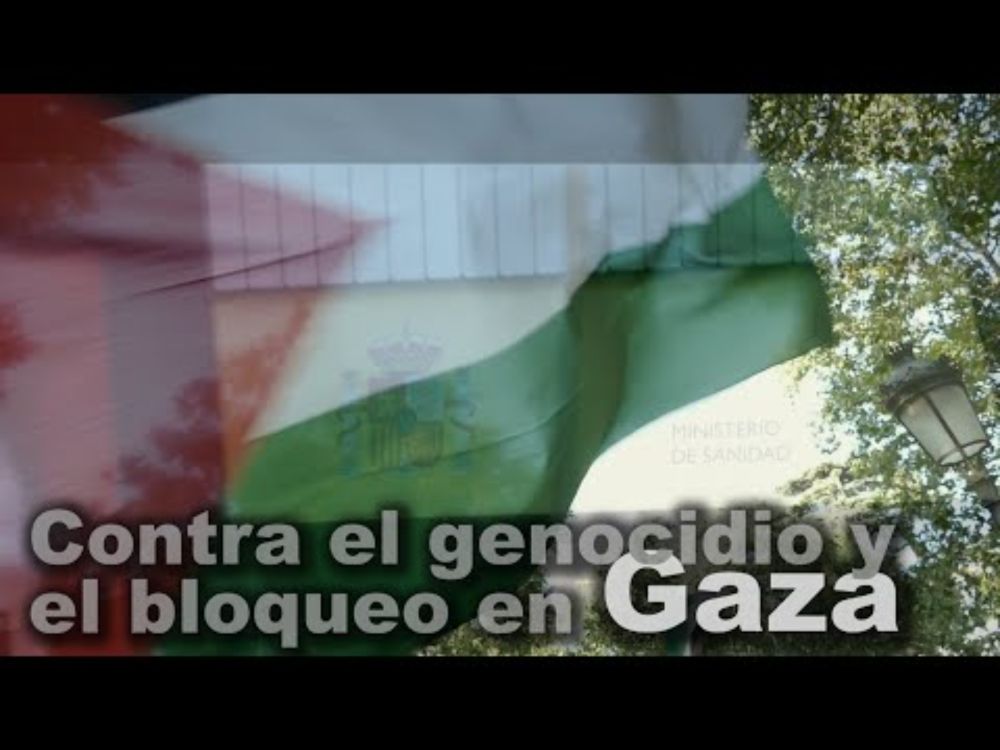 29/07/2025   CONTRA EL GENOCIDIO EN PALESTINA - MINISTERIO DE SANIDAD