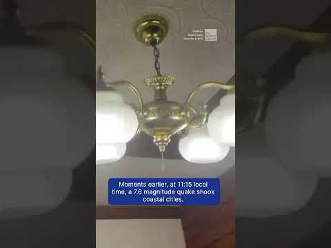 Earthquake Causes Tsunami In Japan