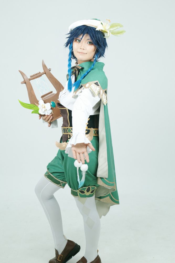 原神/ウェンティのコスプレ写真