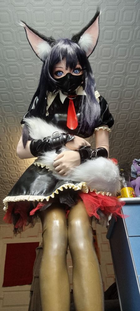 #leagueoflegends 
#Ahri #阿璃 #アーリ
#kigurumi #キグルミ #着ぐる
#Latex #Maid