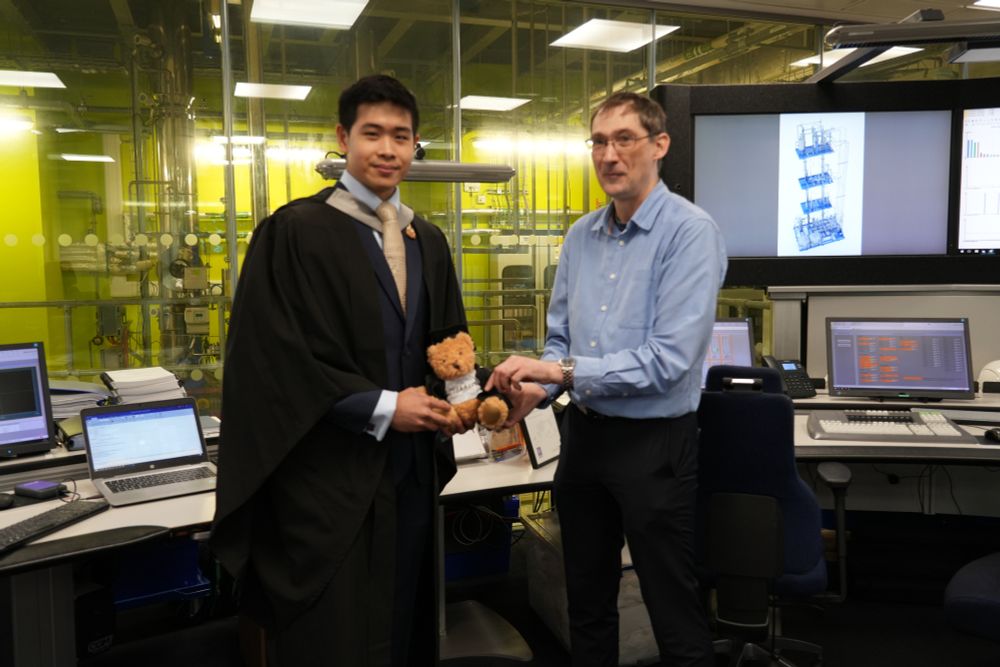 People looking into the camera.