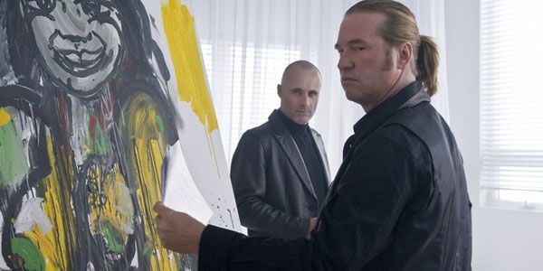 Film still of Val Kilmer in his incredible performance as Dieter von Cunth in "MacGruber."