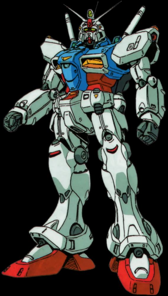 Gundam Zephyranthes line art