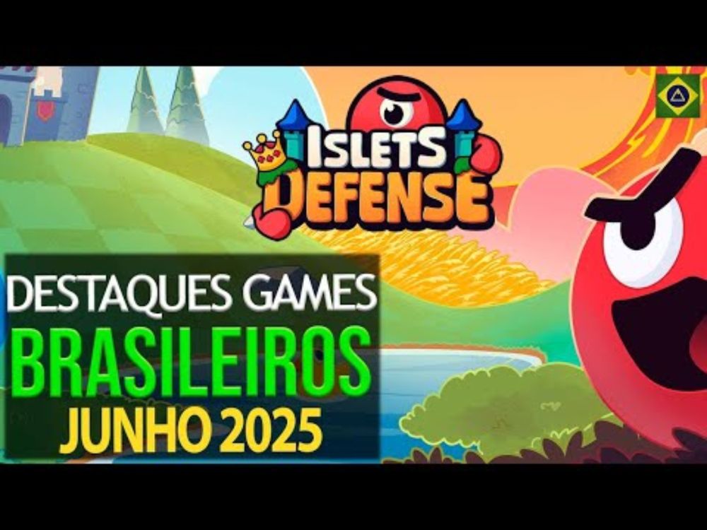 Melhores Games Brasileiros • JUNHO 2025 • Islets Defense está Disponível!