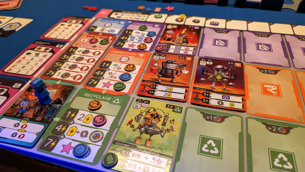 Playerboard Raising Robots 