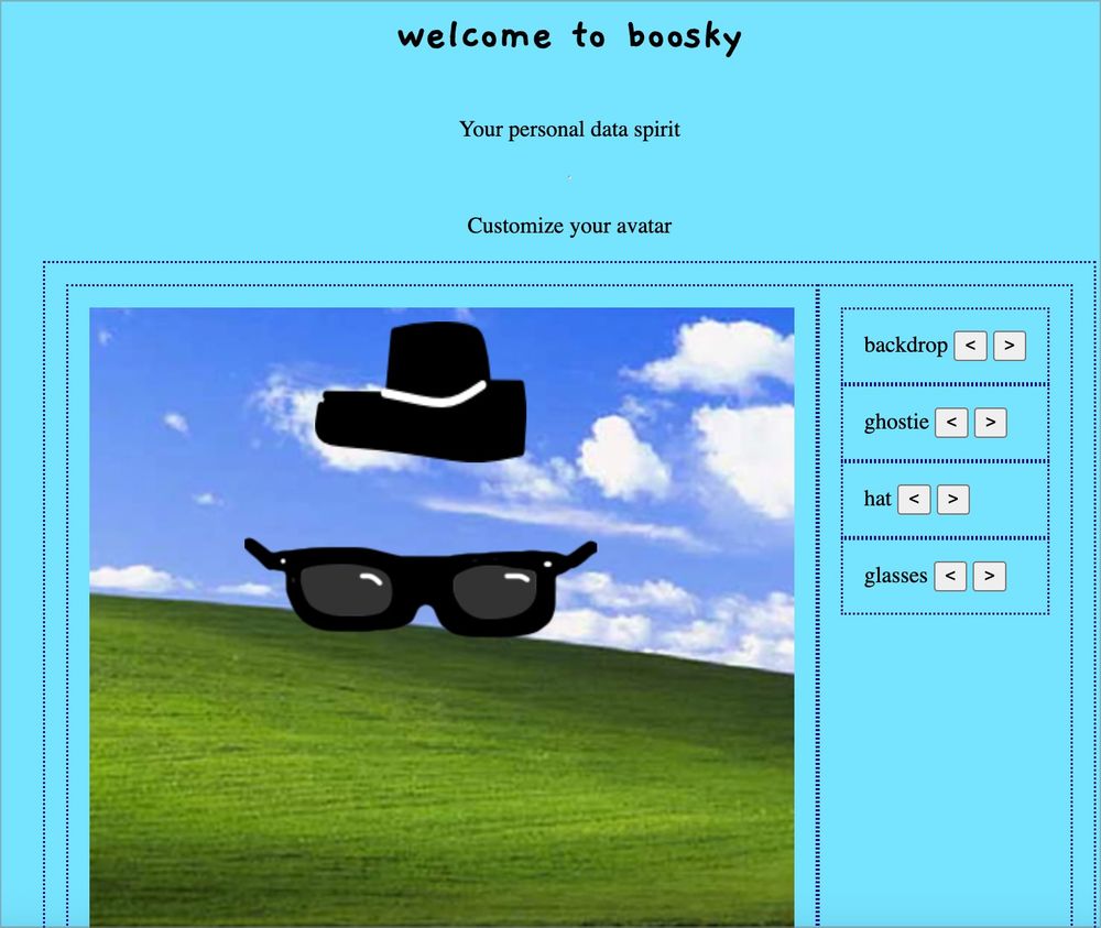 an photo of sky.boo (boosky) with the ghost completely transparent