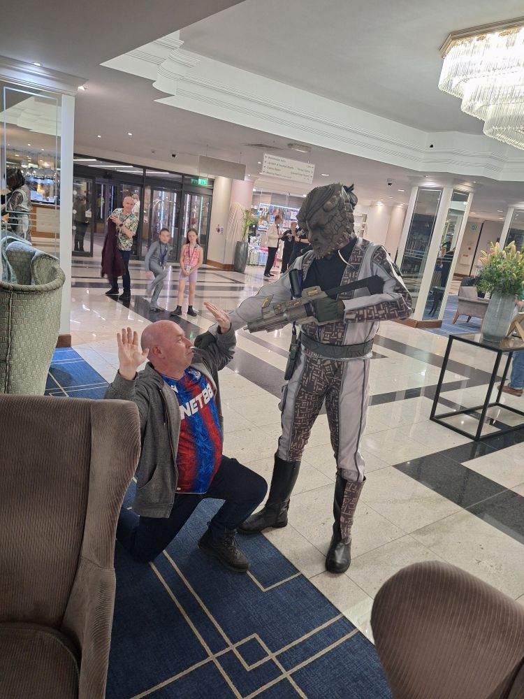 Myself captured by a Jem'Hadar