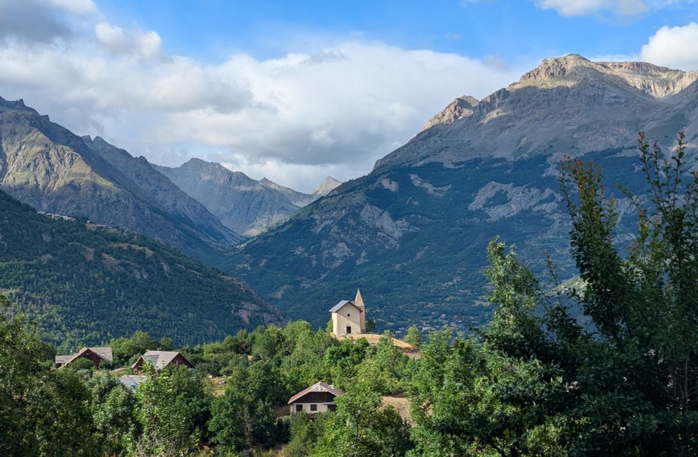 Quaint mountain valley