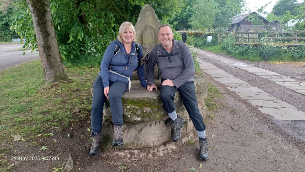 Seat at the start of the Cleveland Way 
