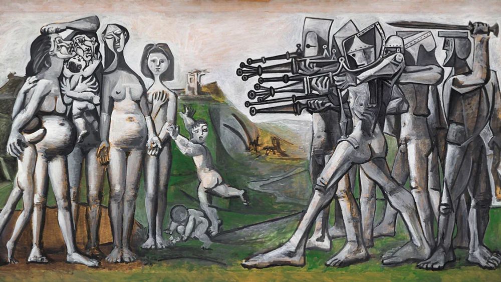 <img alt="Kerim&apos;s Triptych for Sunday, May 12th, 2024" src="https://triptych.oxus.net/content/images/2024/05/p07dn833.jpg.webp" /><p>Welcome &#x1f44b; to Kerim&apos;s <em>Triptych</em>, a free newsletter that delivers three <em>fabulous</em> links to your inbox, just three times a month. (If you didn&apos;t intend to subscribe, or you don&apos;t want to receive these anymore, there is an unsubscribe link at the bottom.)</p><h2 id="1%EF%B8%8F%E2%83%A3-sexual-violence-in-wartime">1&#xfe0f;&#x20e3; Sexual Violence in Wartime</h2><figure class="kg-card kg-image-card kg-card-hascaption"><a href="https://archive.is/krGaT#selection-1699.524-1703.155"><img alt="Kerim&apos;s Triptych for Sunday, May 12th, 2024" class="kg-image" height="774" src="https://triptych.oxus.net/content/images/2024/05/p07dn833.jpg-1.webp" width="1376" /></a><figcaption><span style="white-space: pre-wrap;">Picasso, Massacre in Korea (1951)</span></figcaption></figure><p>This is a tough topic, but the Iranian journalist and writer Azadeh Moaveni does a better job of tackling it than anyone else I have seen. <a href="https://archive.is/krGaT#selection-1699.524-1703.155">Writing in the <em>London Review of Books</em></a>, Moaveni points out that &quot;It&#x2019;s hard enough to determine the facts of sexual violence during war; it&#x2019;s even harder when avenging sexual violence has become a pretext for continuing the war.&quot; Particularly useful for me was the way she explores, not just the issues of reporting sexual violence, but also what UN special rapporteur Fionnuala N&#xed; Aol&#xe1;in calls &quot;obstetric violence&quot;:</p><blockquote>It is estimated that fifty thousand women in Gaza were pregnant when the war began: since then, many of them have miscarried or had stillbirths. Since proper medical care is non-existent, women often go into labour in the dark of a tent encampment, aided by mobile phone flashlights, or undergo C-sections without anaesthesia. Even before Israel&#x2019;s starvation campaign reached famine levels, insufficient calories and continual bombardment made it difficult for women to breastfeed. A UN team recently found that no babies of normal weight are being born in Gaza. Many babies, the World Health Organisation said in March, are &#x2018;simply dying&#x2019;.</blockquote><p>It is a long and tough read, but it is well worth your time.</p><h2 id="2%EF%B8%8F%E2%83%A3-indian-democracy">2&#xfe0f;&#x20e3; Indian Democracy</h2><figure class="kg-card kg-image-card"><a href="https://jacobin.com/2024/04/narendra-modi-india-bjp-hindutva/"><img alt="Kerim&apos;s Triptych for Sunday, May 12th, 2024" class="kg-image" height="683" src="https://triptych.oxus.net/content/images/2024/05/modi.jpg" width="1024" /></a></figure><p>As India continues its six week long election process (which will wrap up on June 1st), many Indian&apos;s I know feel that the future of Indian democracy is itself at stake. While the Western media somewhat regularly write pieces on the rise of Hindu nationalism in India, as well as the even rarer piece on Modi&apos;s authoritarianism, there is a general unwillingness to dive down into the details regarding the scale and depth of recent attacks on Indian democracy by the ruling party. While <em>Jacobin</em> magazine can be uneven on international politics (especially when it comes to Russia and China) they do occasional run excellent accounts that you can&apos;t find elsewhere. I saw this with Taiwan, when they were one of the only venues to write about the Sunflower student movement in 2014. And now again in <a href="https://jacobin.com/2024/04/narendra-modi-india-bjp-hindutva/">Achin Vanaik&apos;s piece on Modi</a>.</p><p>I can&apos;t summarize the whole article which looks at constitutional changes, corruption, criminal law, education, etc. but I will share what he says about laws affecting the election itself:</p><blockquote>Firstly, the three-member Election Commission (EC) is now packed with Modi favorites . . .<br /><br />Secondly, the SC judges only mustered the courage after a seven-year delay to declare the electoral bonds scheme for large donations to political parties unconstitutional . . . strong circumstantial evidence shows shell companies funneling money to the BJP and widespread extortion and bribery by the powers that be . . .<br /><br />Thirdly, government agencies are arresting senior opposition leaders on the mere suspicion of financial wrongdoing, using a Prevention of Money Laundering Act (PMLA) that shifts the burden of proof onto the accused and can allow for detention without bail for as long as the investigation may take . . .<br /><br />Fourthly, there are genuine and legitimate worries about the possibility of electronic voting machine (EVM) manipulations.</blockquote><p>Nobody I know is optimistic about the outcome of this election.</p><h2 id="3%EF%B8%8F%E2%83%A3-su-hua-precipice">3&#xfe0f;&#x20e3; Su-Hua Precipice</h2><figure class="kg-card kg-image-card"><img alt="Kerim&apos;s Triptych for Sunday, May 12th, 2024" class="kg-image" height="1172" src="https://triptych.oxus.net/content/images/2024/05/438256392_957489543046381_804600333038489929_n.jpg" width="1073" /></figure><p><a href="https://en.wikipedia.org/wiki/Kuo_Hsueh-hu" rel="noreferrer">Kuo-Hseuh Hu</a> &#x90ed;&#x96ea;&#x6e56; is one of Taiwan&apos;s most famous painters. Born during the Japanese period in 1908, he lived through the white terror and the rise of democracy, dying at the age of 104 in 2012. He pioneered the use of gouache (opaque watercolors) in Taiwan, and is most famous for his work &quot;Festival on South Street&quot; &#x5357;&#x8857;&#x6bb7;&#x8cd1; which portrays the vibrant urban culture of Taipei during the height of the Japanese period. He made this painting, &quot;The Su-Hua Precipice&quot; &#x8607;&#x82b1;&#x65b7;&#x5d16; in 1978. It captures the dramatic highway that used to be the only way to get to Hualien from Taipei. This road was damaged by the recent earthquake, but was quickly repaired - a fact which was attributed by some to the high quality of Japanese-era infrastructure.</p><h2 id="endnote">Endnote</h2><p>&#x2764;&#xfe0f; Enjoying Triptych? Let you friends know! Encourage them to sign up via <a href="https://triptych.oxus.net/">the Triptych website</a>.</p><p>&#x1f4ac; Or maybe you&apos;d consider writing a short endorsement for <a href="https://triptych.oxus.net/kudos/">the &quot;kudos&quot; page</a>? You can just email it to me, or fill out <a href="https://forms.gle/XdzY4BwNbDK7K58R7">this Google form</a>.</p><p>&#x1f4b0; Last, but not least, you can also show your appreciation by <a href="https://triptych.oxus.net//#/portal/account/plans">becoming a sponsor</a>. A big shout out to my current paid subscribers, whose contributions keep this place running &#x2014; and help keep me motivated.</p><p><em>Thank you!</em></p>