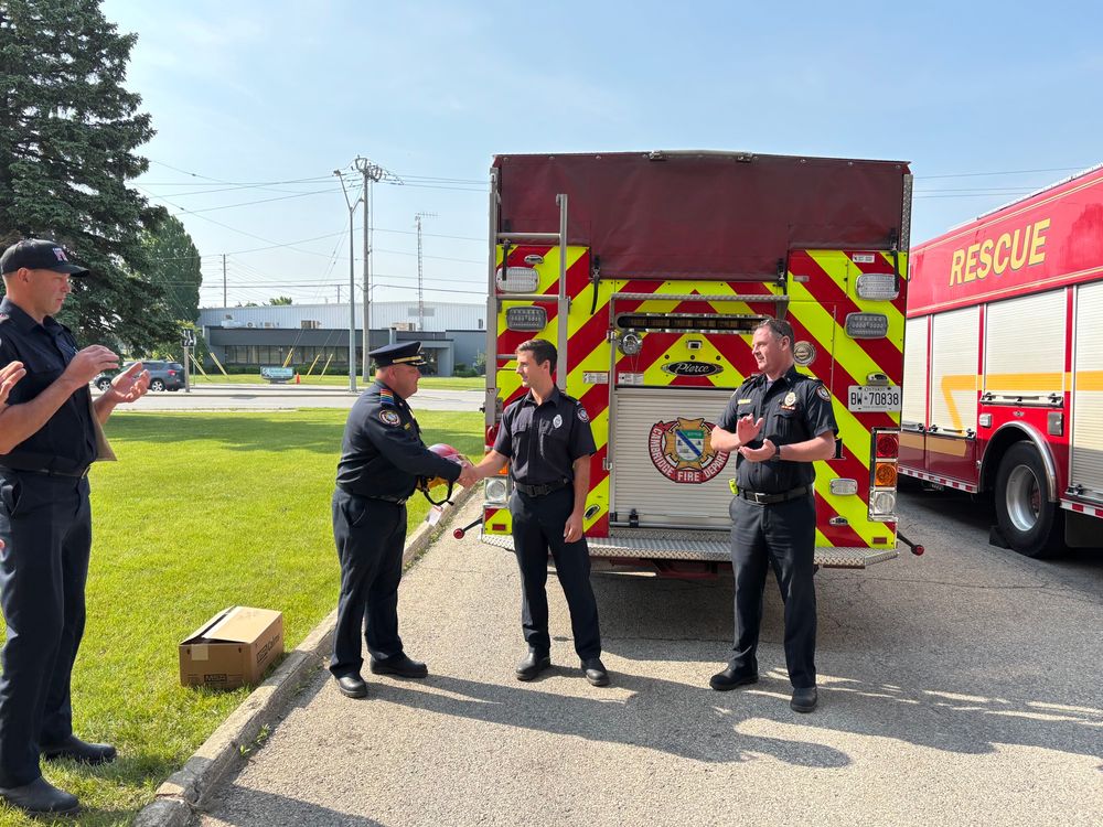 Firefighter promoted 