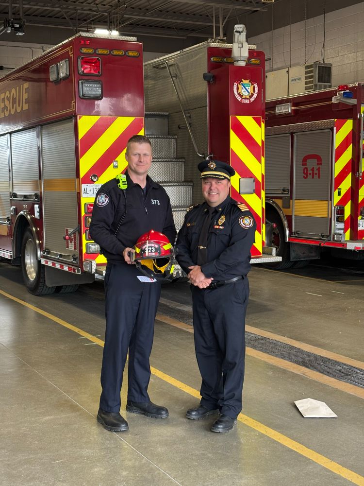 Firefighter promoted to acting captain 