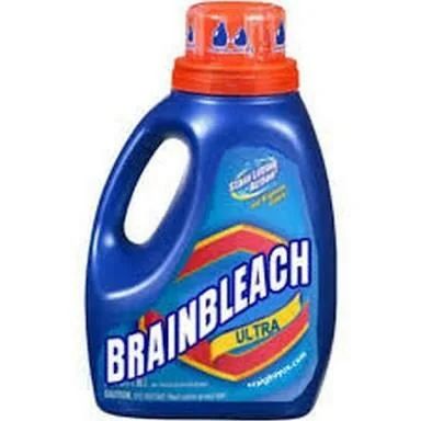 A bottle of BRAINBLEACH