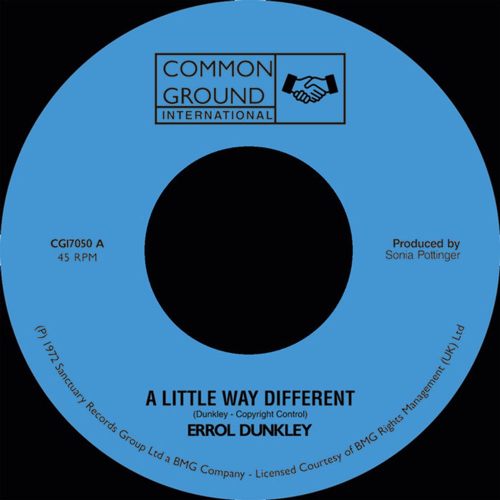 A Little Way Different / I'm Not The Man For You, by Errol Dunkley