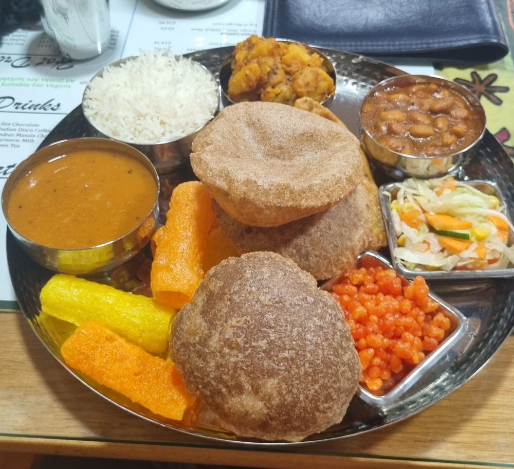 Vegan Thali Vegetarian Food Studio