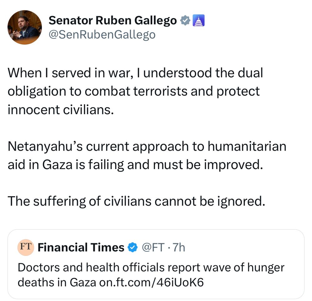 When I served in war, I understood the dual obligation to combat terrorists and protect innocent civilians.

Netanyahu’s current approach to humanitarian aid in Gaza is failing and must be improved.

The suffering of civilians cannot be ignored.