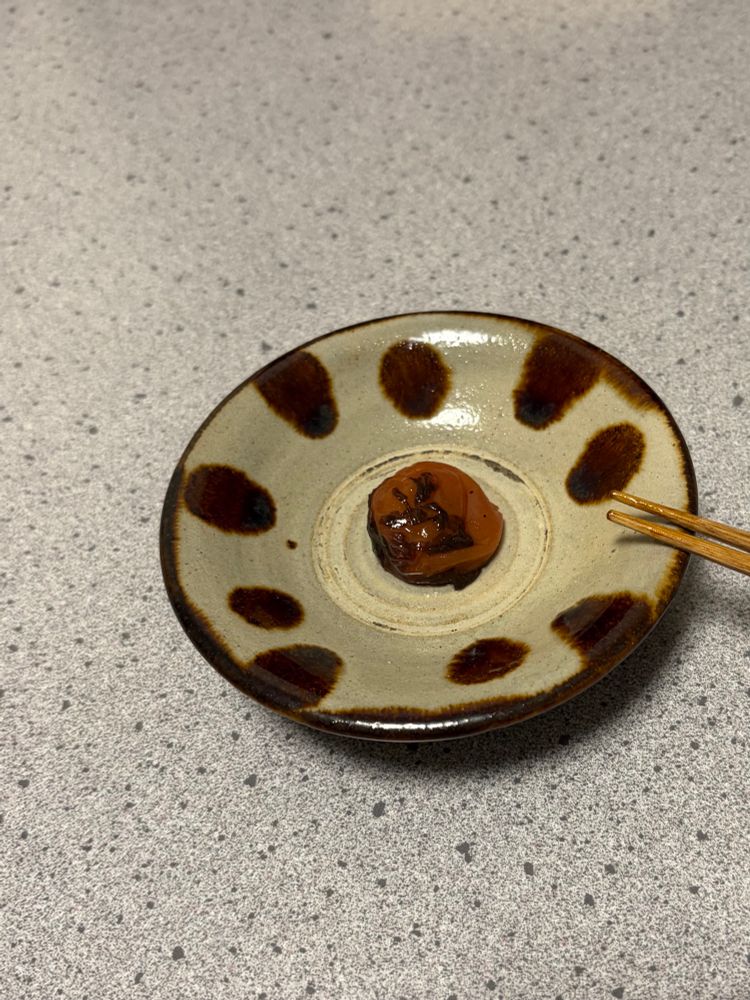 友人作、梅干し