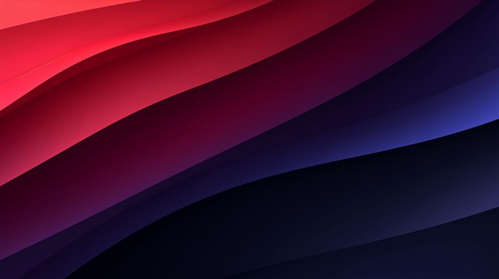 Colored wave simple wallpaper