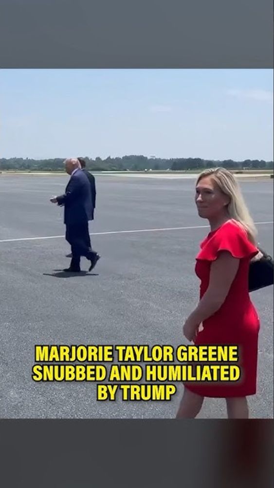 Marjorie Taylor Greene SNUBBED and HUMILIATED by Trump