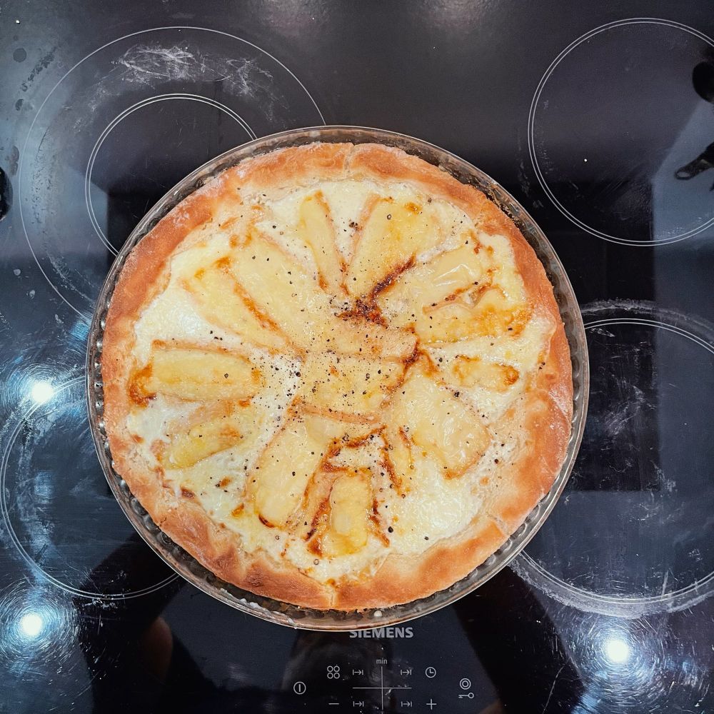 Une belle flamiche maison