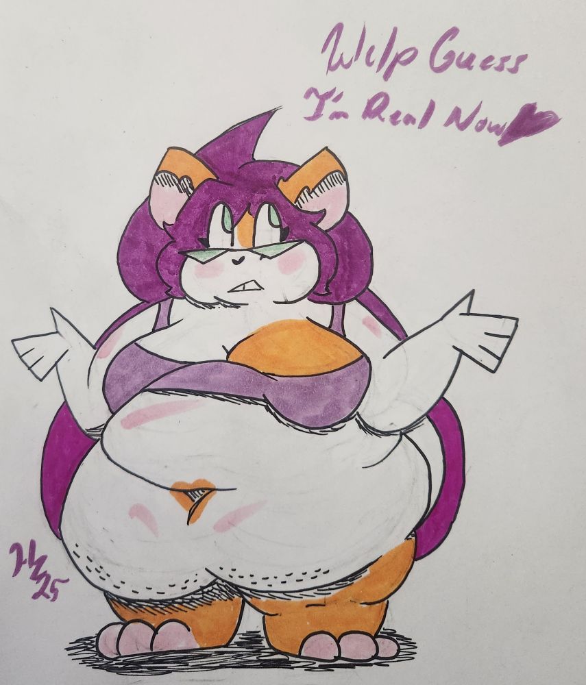 Surprisingly I do not do a whole lot of physical media fat art