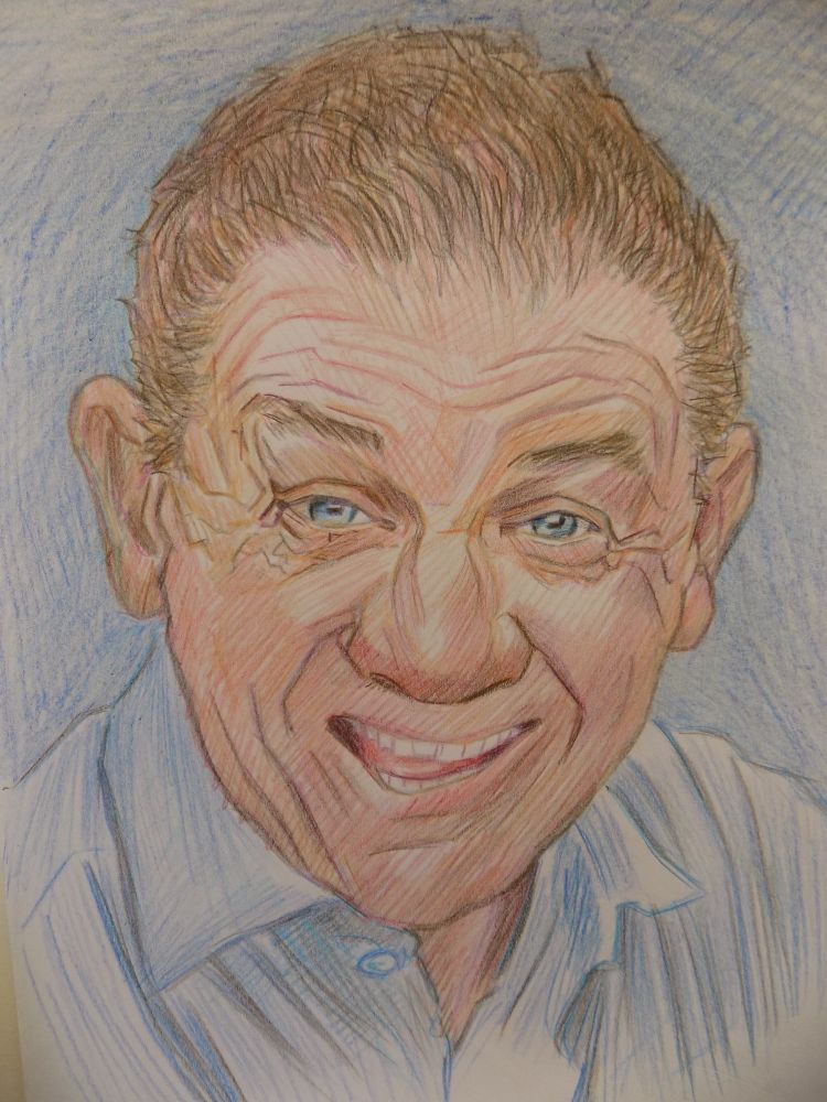 Sid James. A great actor, see his early films especially. Comedy Star. Great subject for drawing practice. 
#Sketch #Drawing #Illustration #FigurativePainting #ClassicArt #PortraitPainting #Art #Commissions #SidJames
#Actor #Star