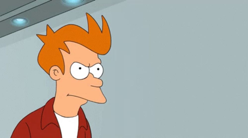 Futurama Shut Up GIF