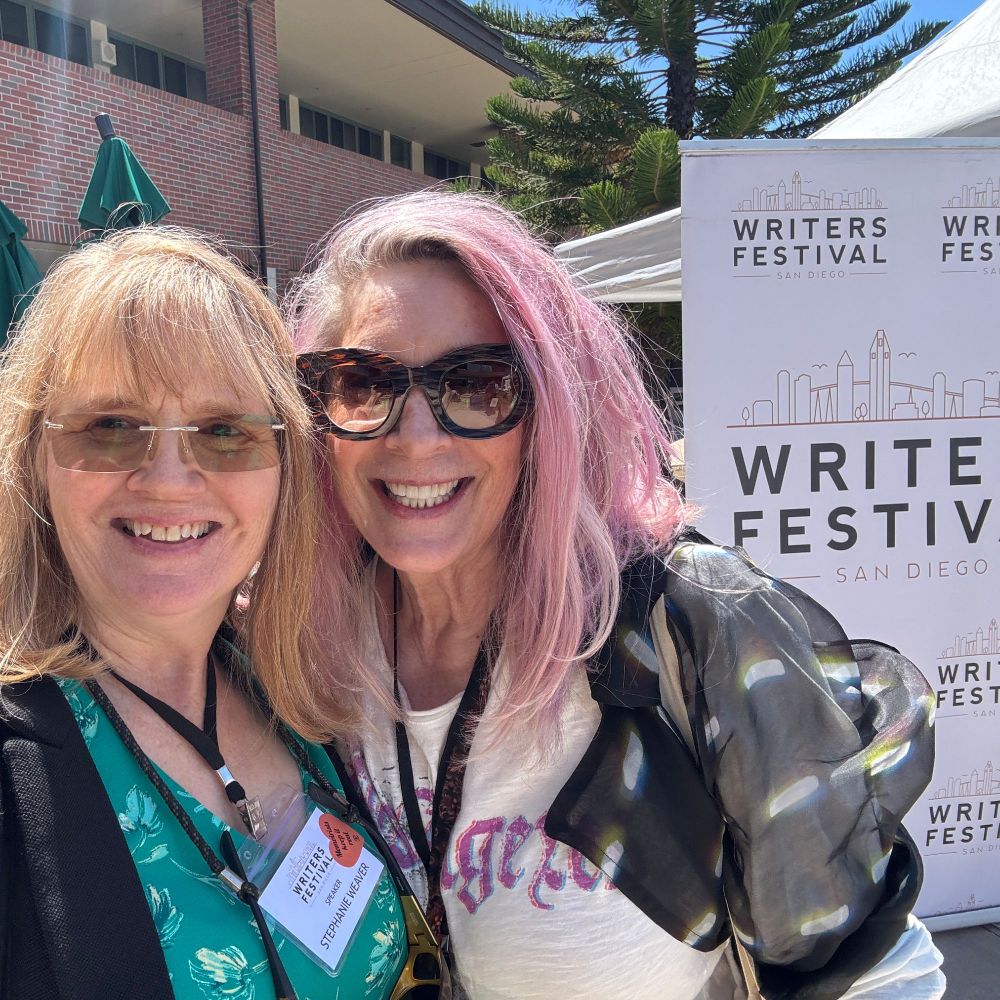 Stephanie Weaver and memoirist Lisa Cheek