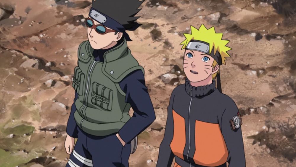 Aoba Yamashiro and Naruto. Naruto Shippuden, episode 227.