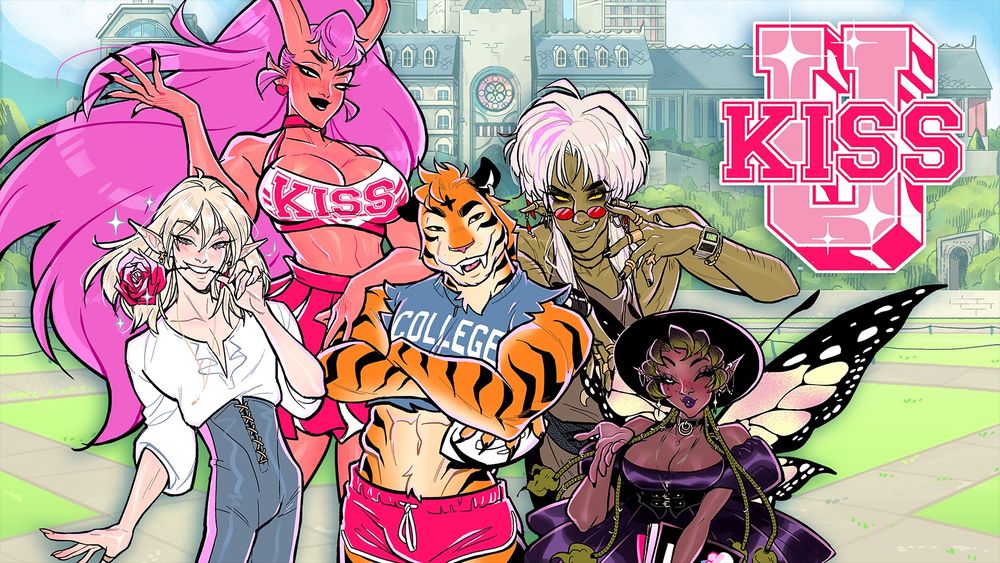 Kiss U characters by Babs Tarr