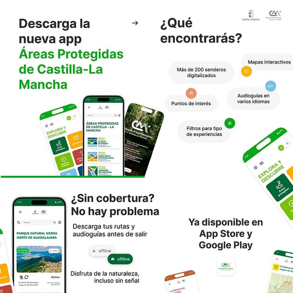 APP móvil y wikiloc